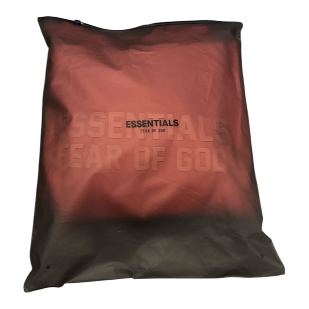 Fear of God Essentials Coral Hoodie Bag and Tags M - Picture 3 of 4